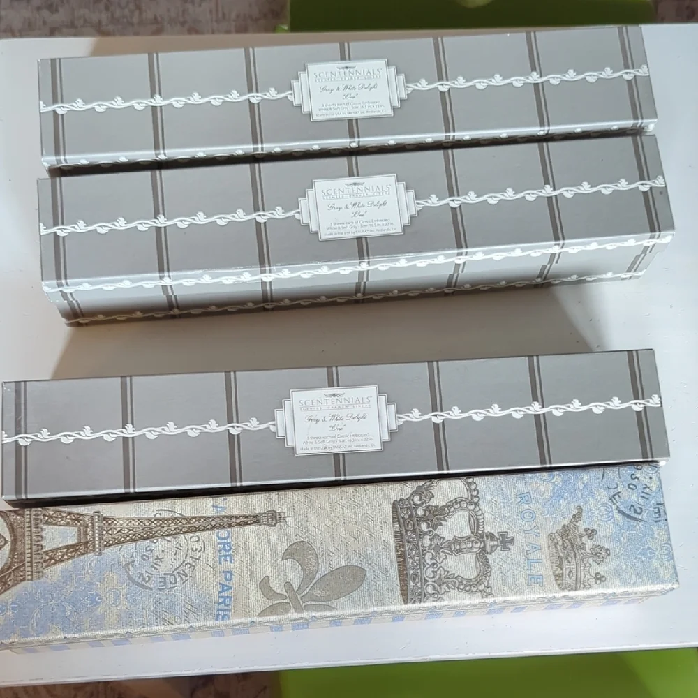 Drawer Liner Baby Powder Scent Box Set